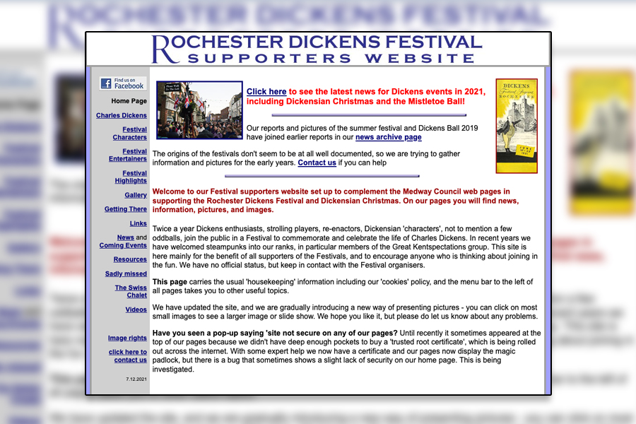 Dickensian Christmas festival